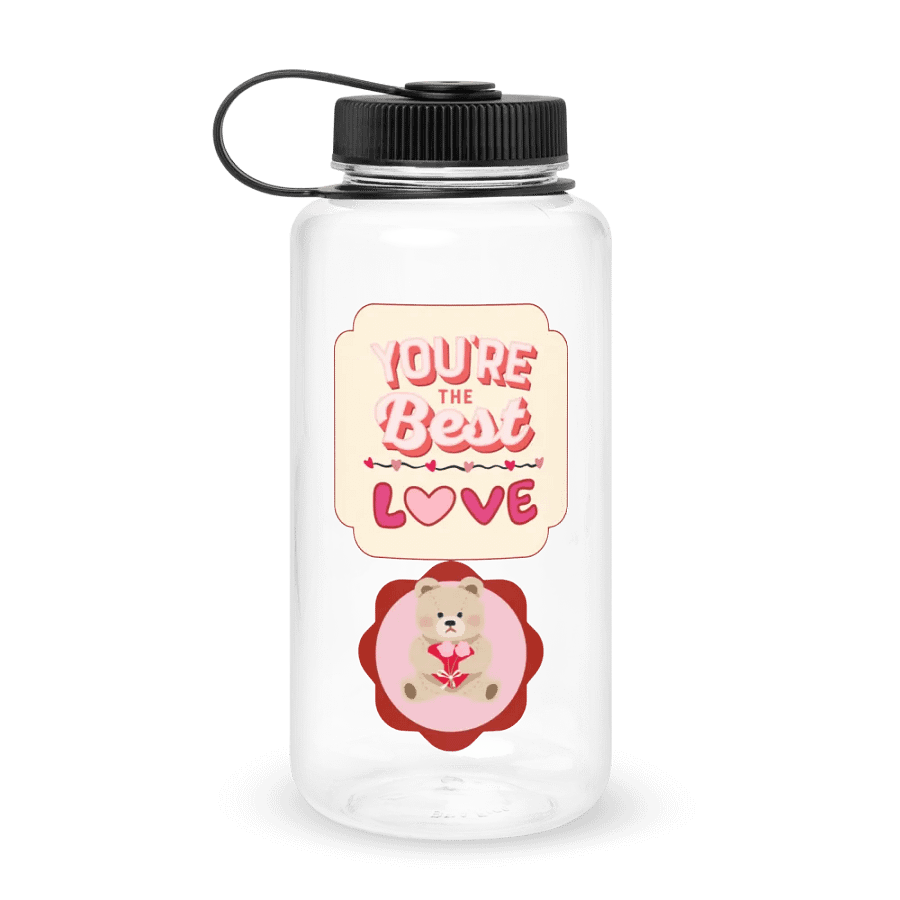 Love Bear Wide Mouth Water Bottle product image (1)