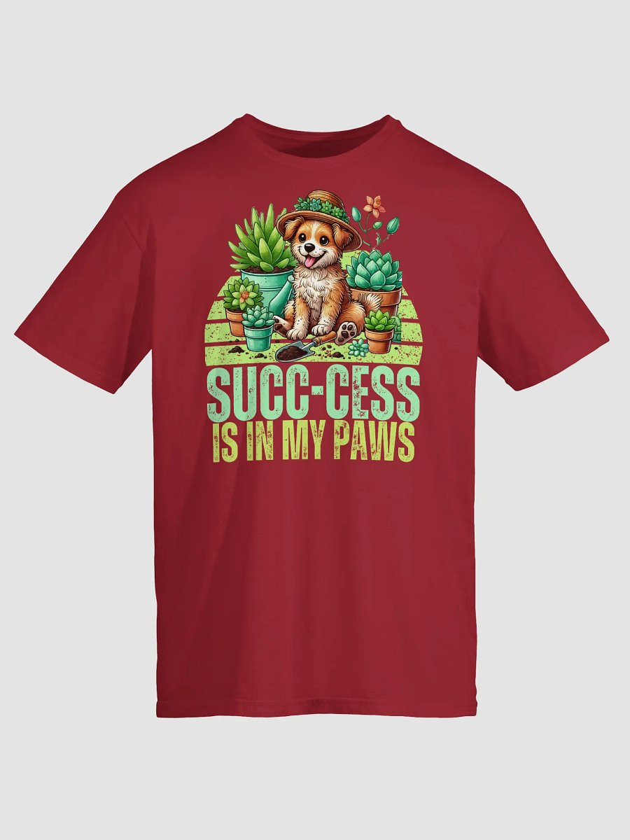 Succ-ess is in my Paws Gray Unisex Shirt product image (2)