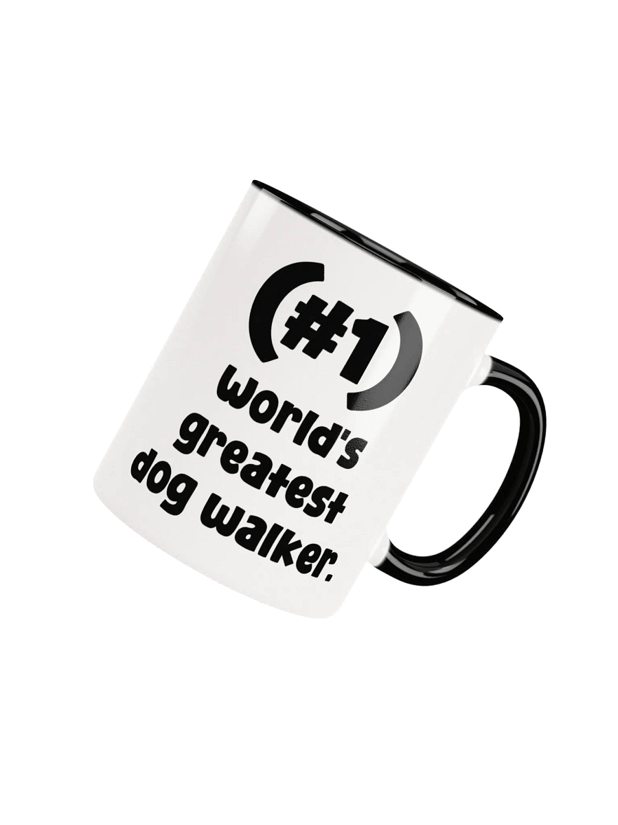 #1 World's Greatest Dog Walker Pick-A-Color Mug product image (1)