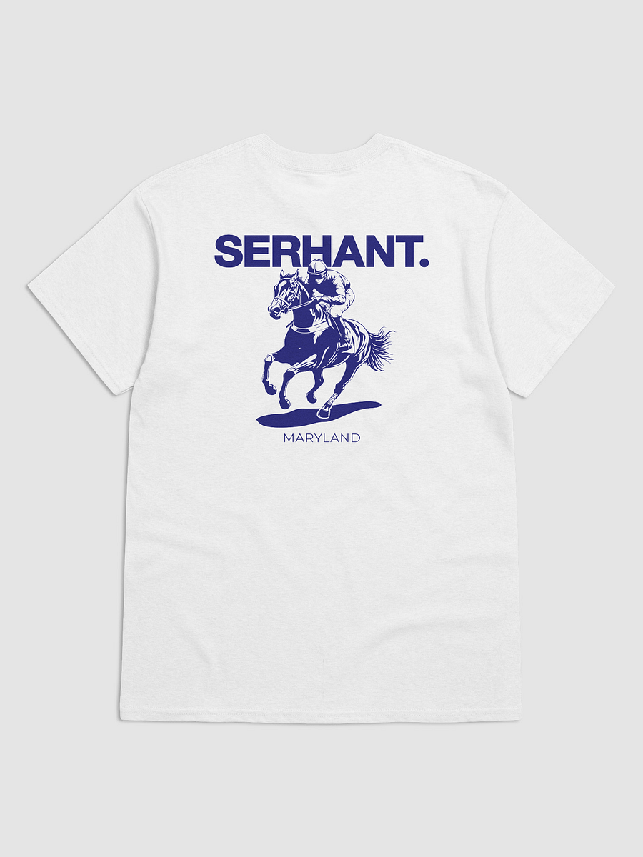 SERHANT. Maryland Horsepower White T-Shirt product image (2)