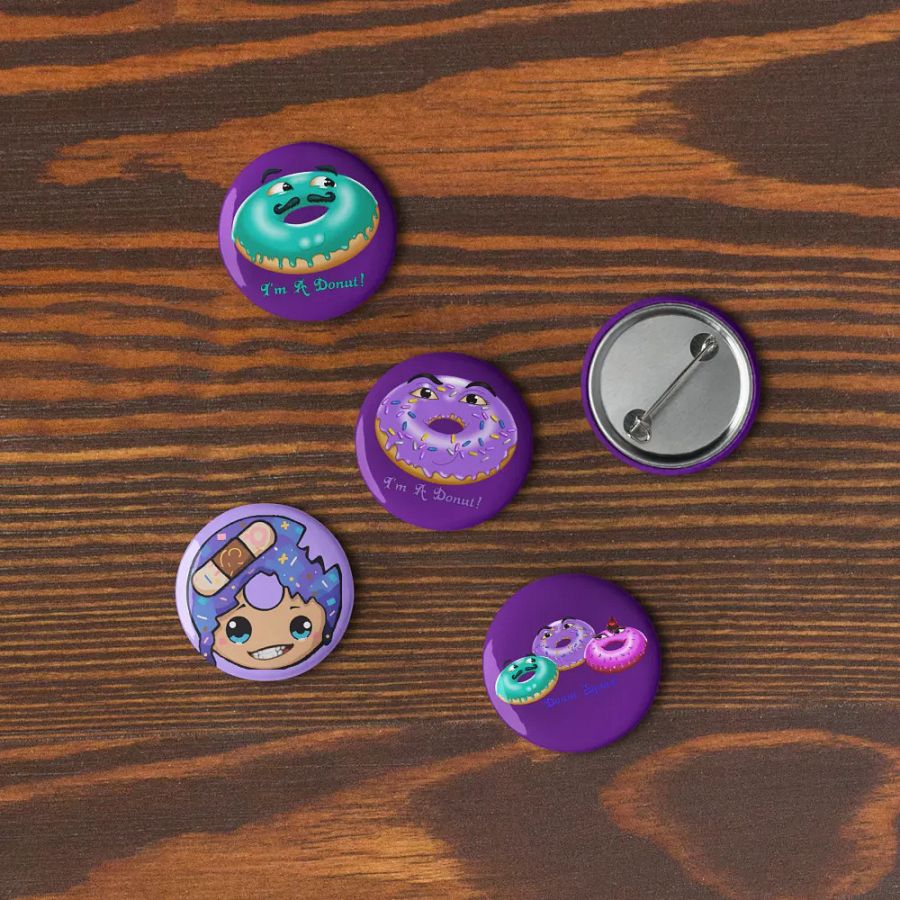 Donut Pin Set product image (8)