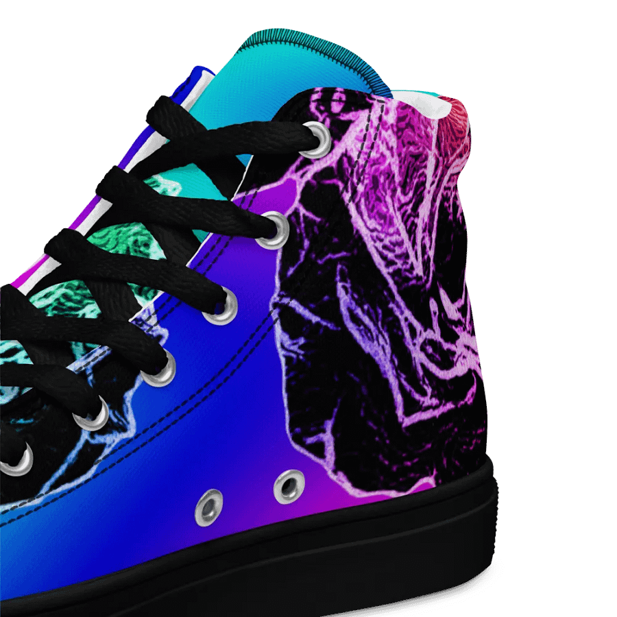 Hint of rose high top canvas shoes (womens) product image (4)