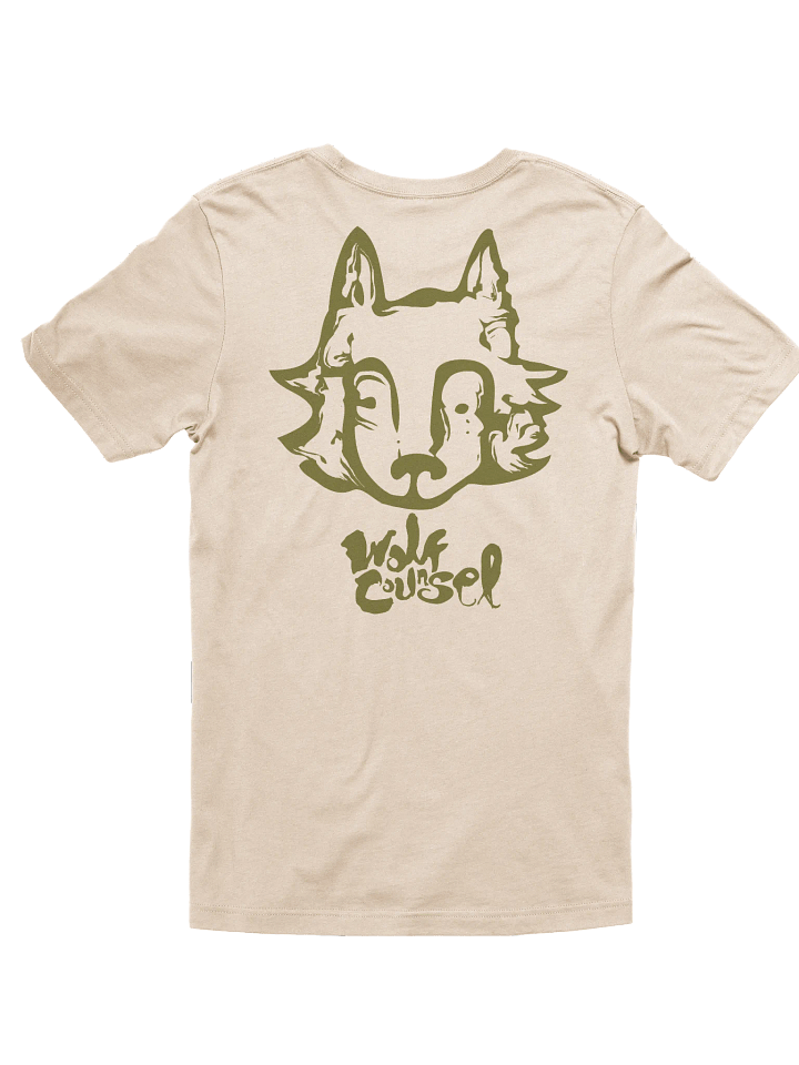 Wolf Counsel Bella+Canvas Supersoft T-Shirt (Back Patch) product image (2)