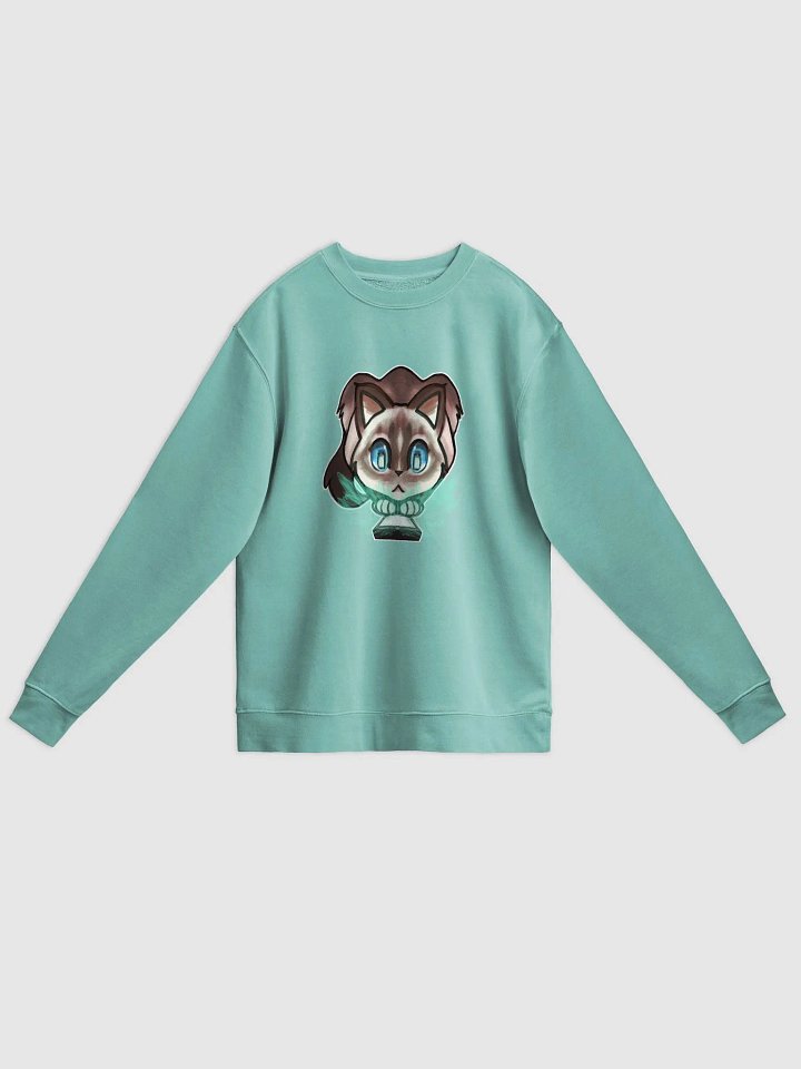 Not Lazy (No Text) - Vintage Pigment Dyed Crew Sweatshirt product image (4)