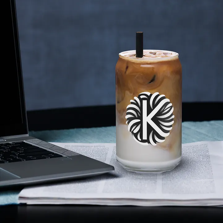 Kaleidoscope Glass Can product image (2)