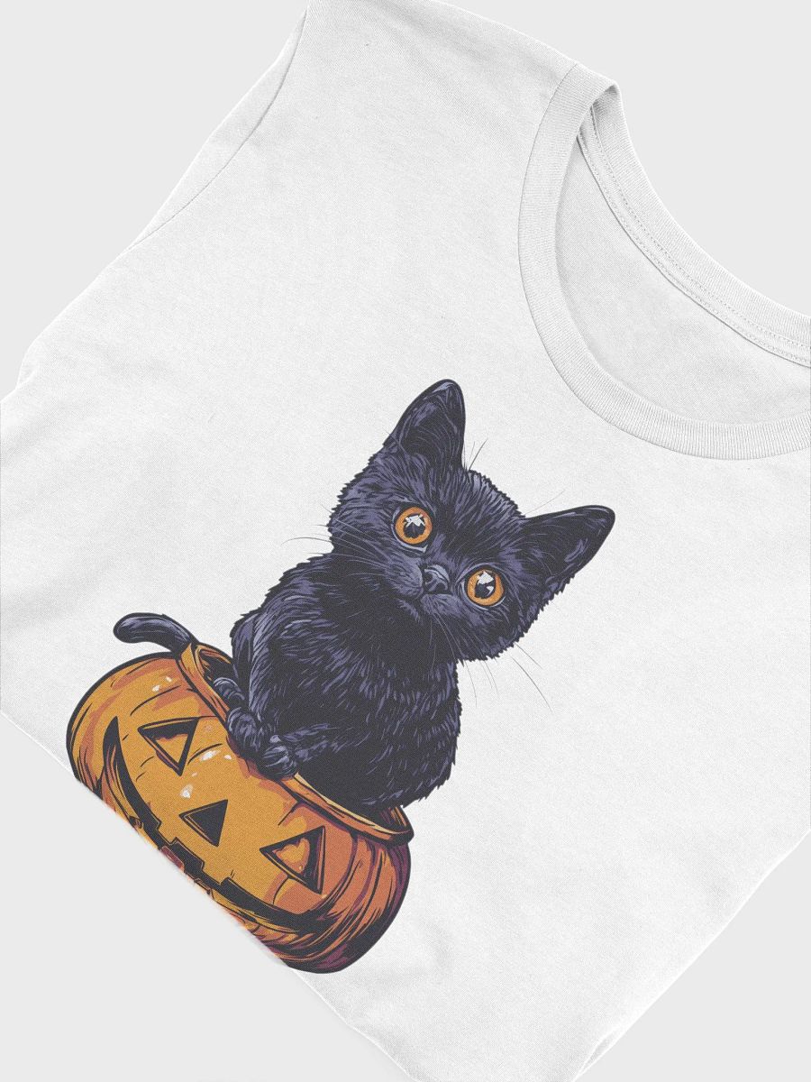 Pumpkin Purrfection - Halloween Cat T-Shirt product image (5)