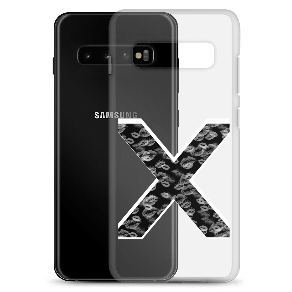 Black X White Lipstick Kisses | Phone Case S product image (2)