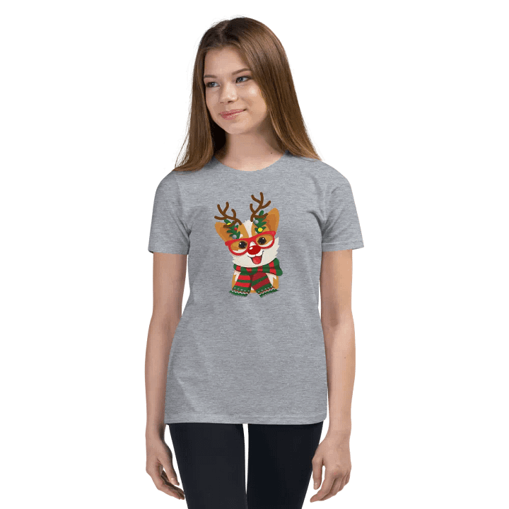 Festive Paws Youth Tee product image (159)