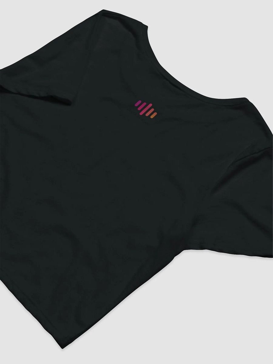 Women Eclipse Black Crop Tee product image (7)