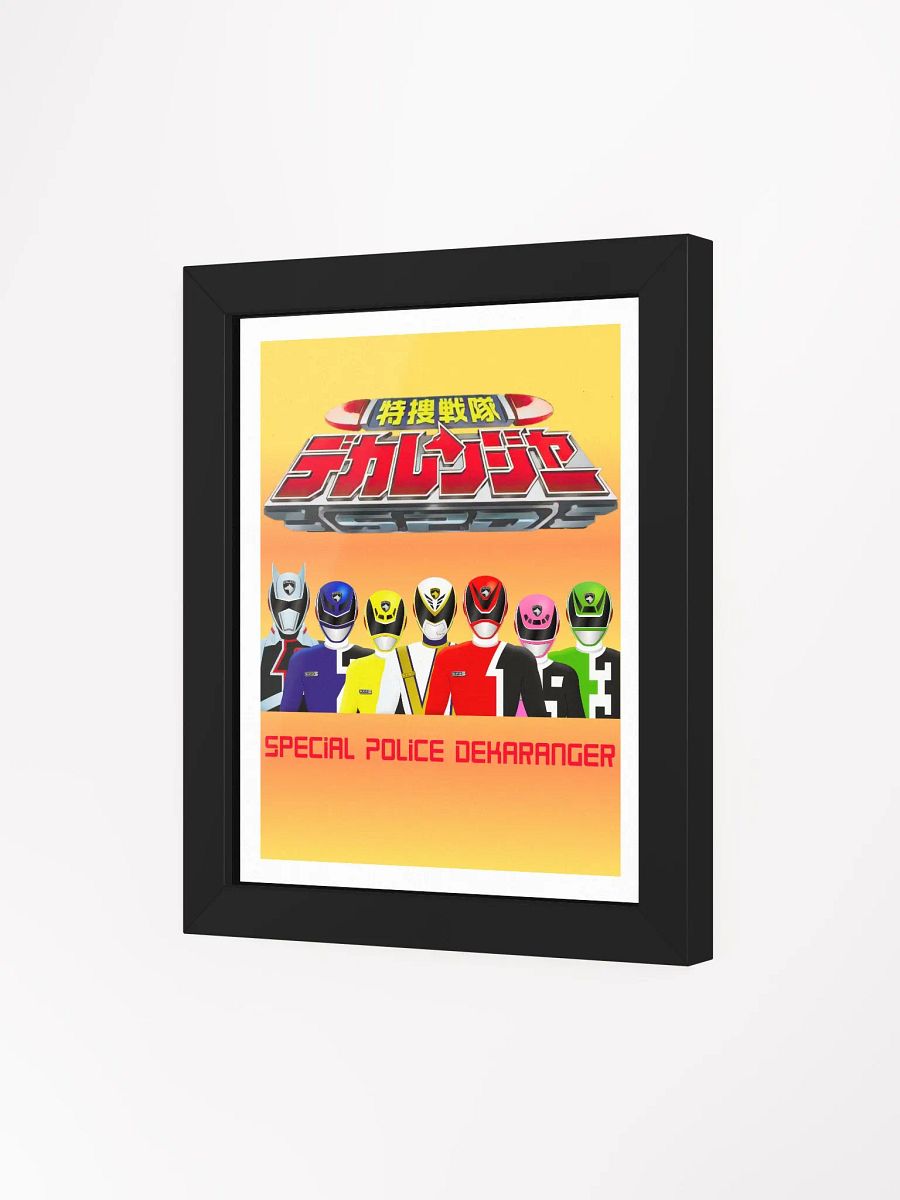 Dekaranger Special Police Matte Poster product image (22)