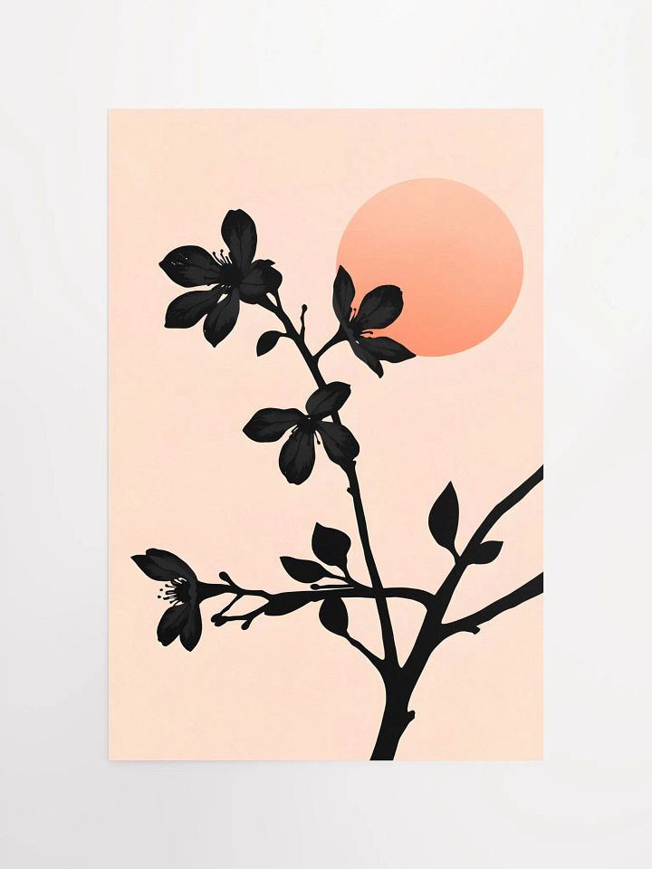 Sunset Flower Silhouette product image (2)