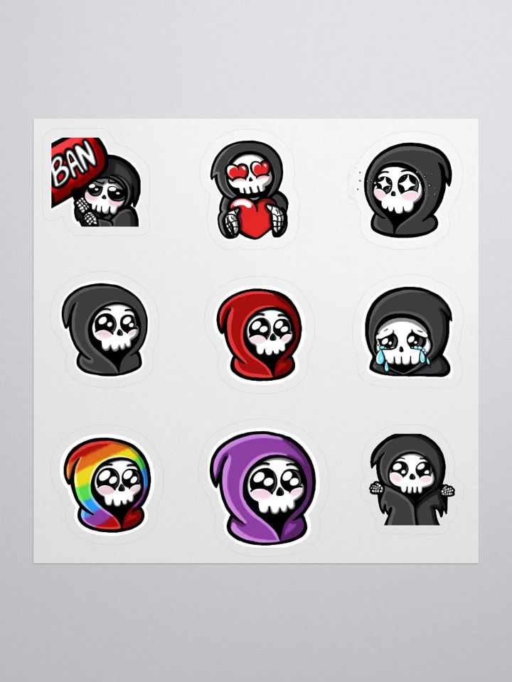 Emote Sticker Sheet product image (1)