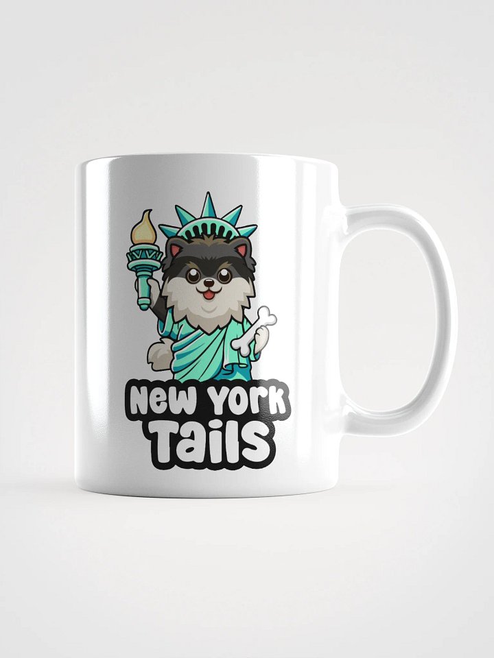 Mocha's Liberty New York Tails White Mug product image (3)