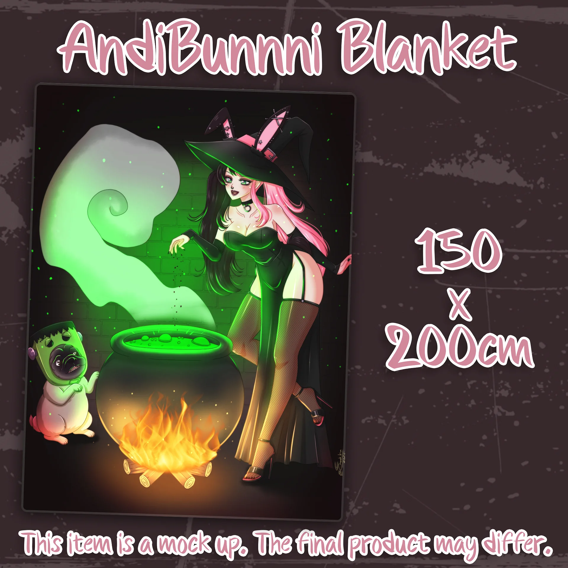 AndiBunni Halloween Blanket [PREORDER] product image (1)