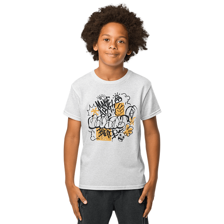 Kids T-Shirt Street Abstract Scribbles Sport Tee product image (1)