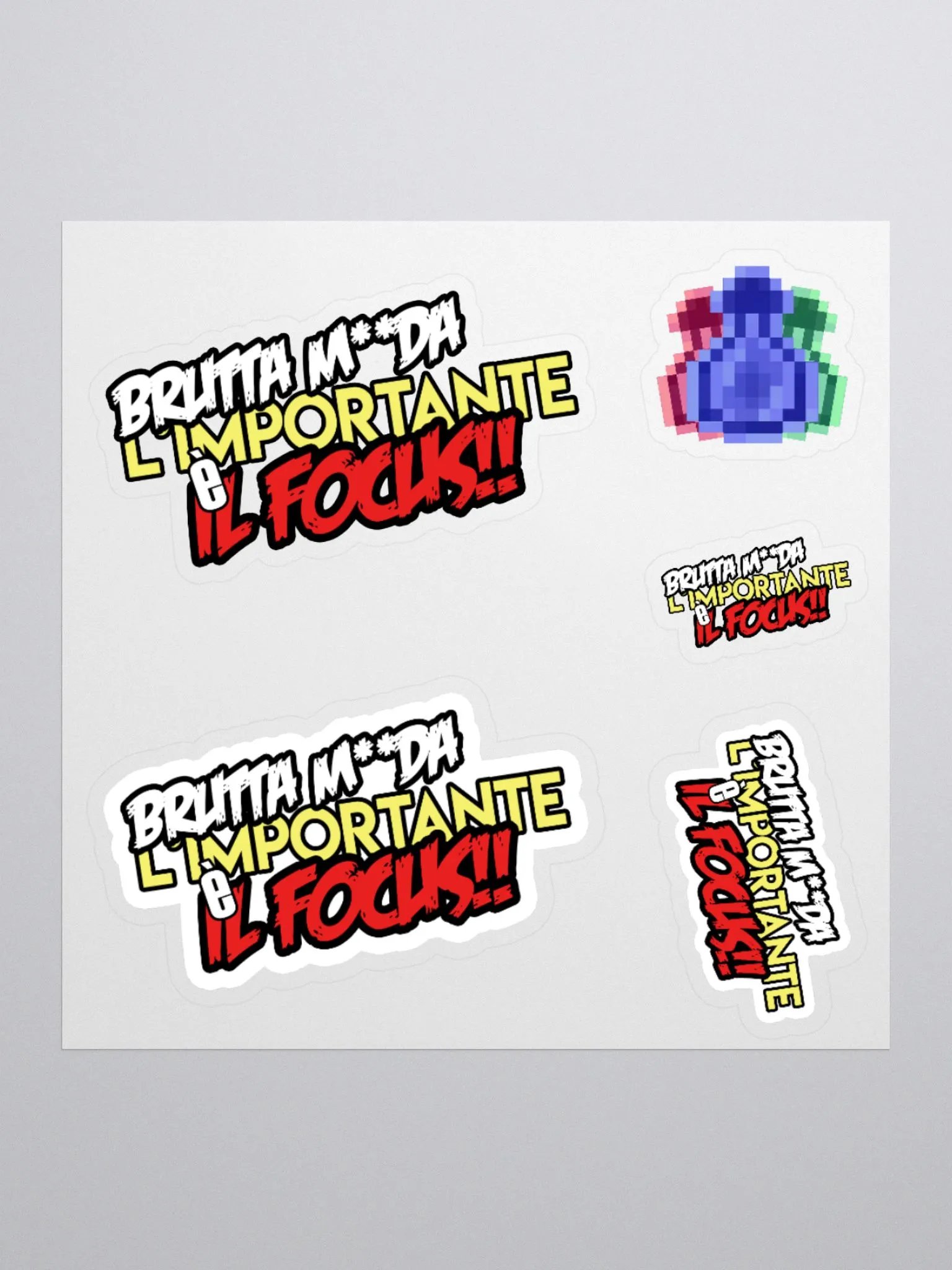 FOCUS STICKER GoldEXP product image (3)