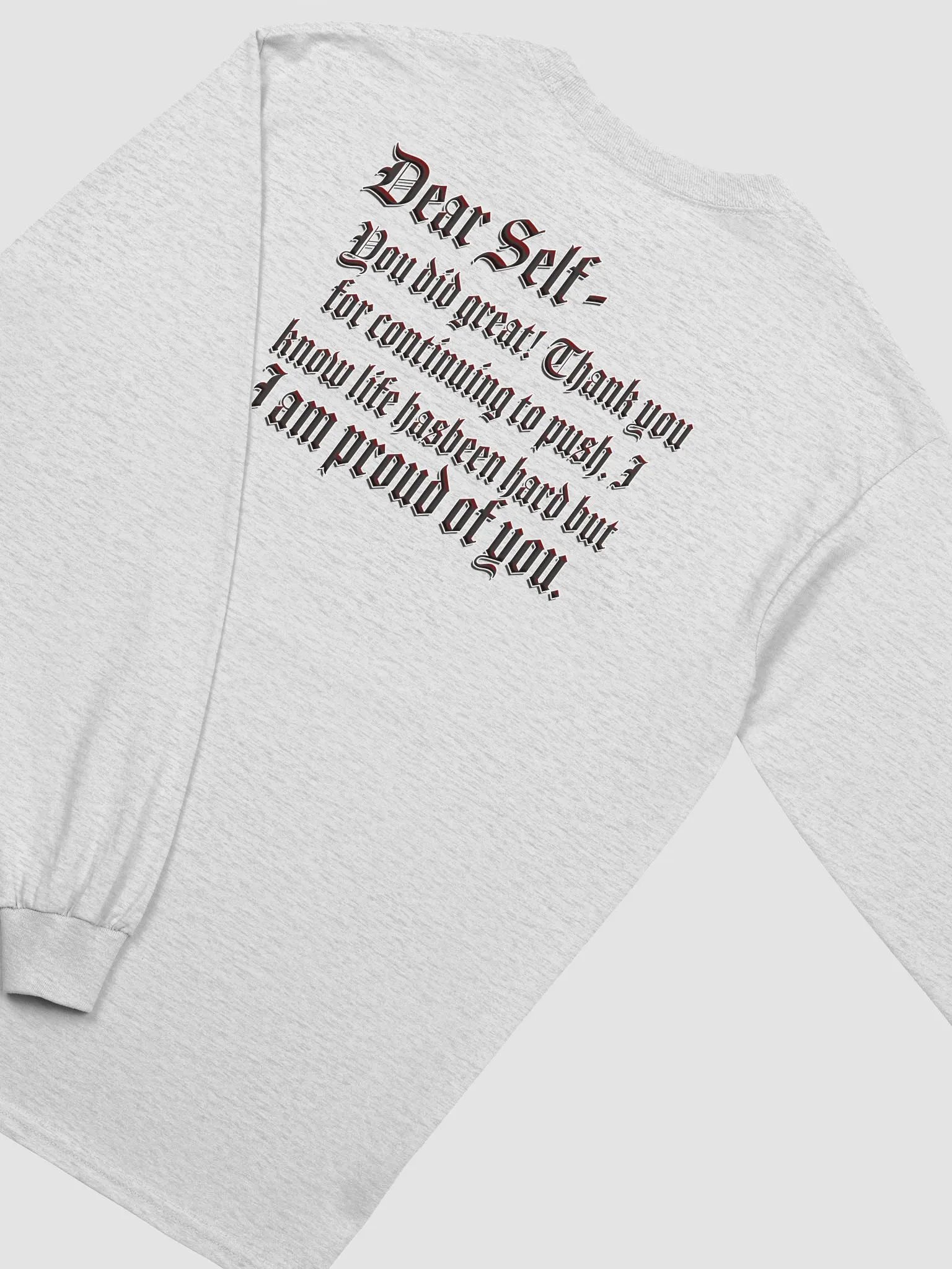 Positivity Dear Self - Long Sleeve Tee product image (2)