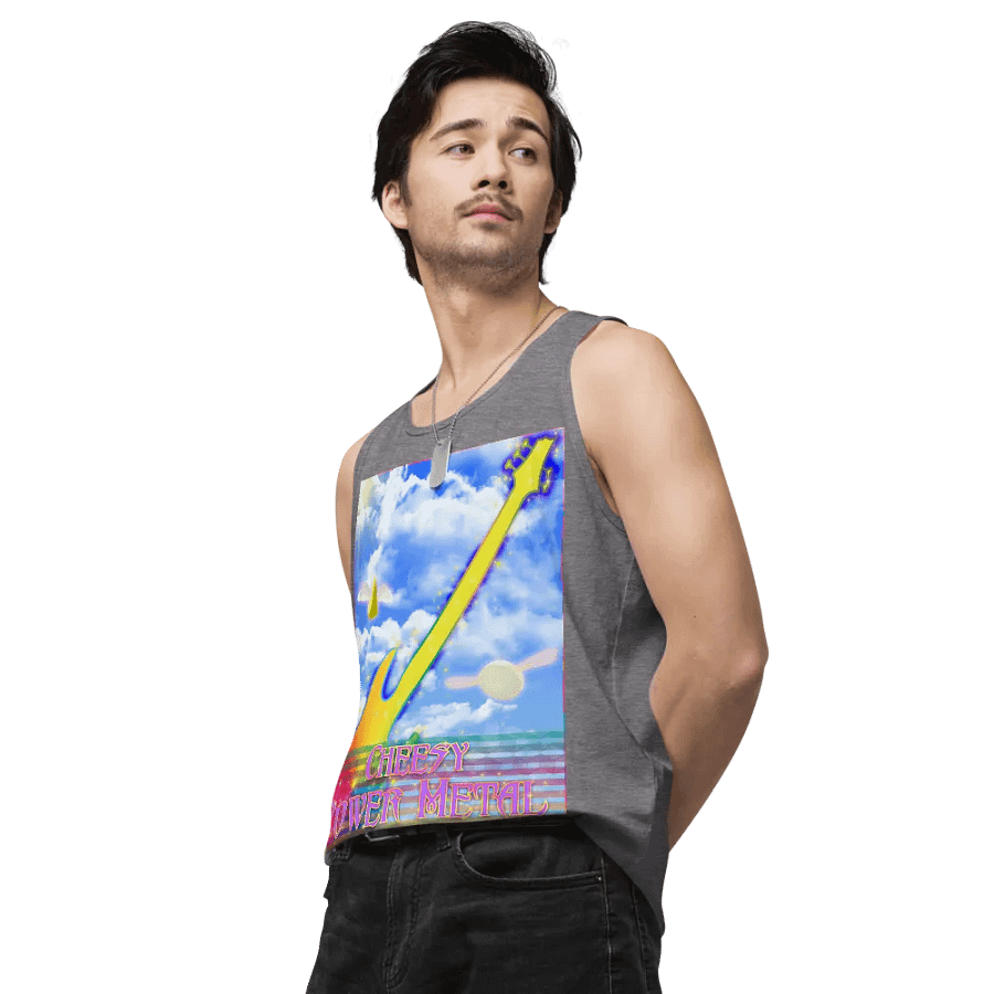 Cheesy Power Metal Tank Top product image (4)