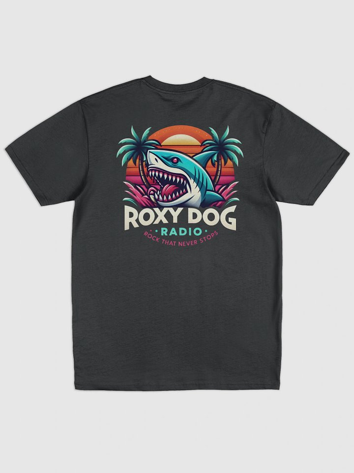 Roxy Dog Radio Shark Rocks Custom T- Shirt product image (2)