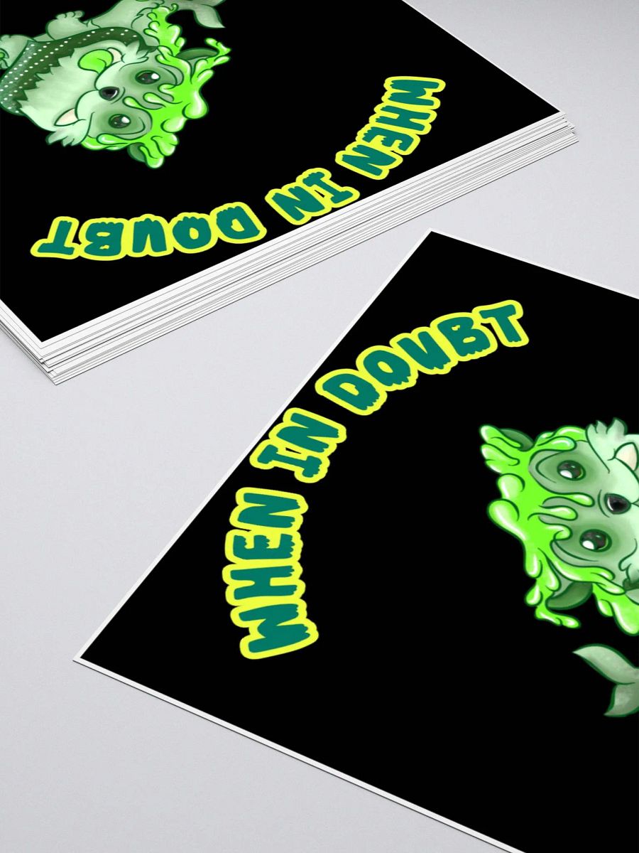 When in doubt, derp it out STICKER product image (11)