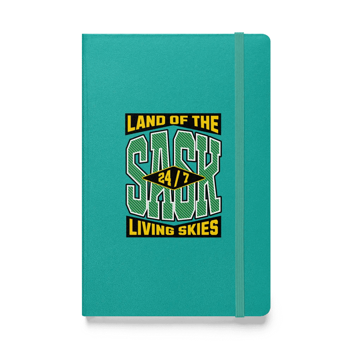 Sask Land Of The Living Skies 24/7 Hardcover Notebook product image (1)