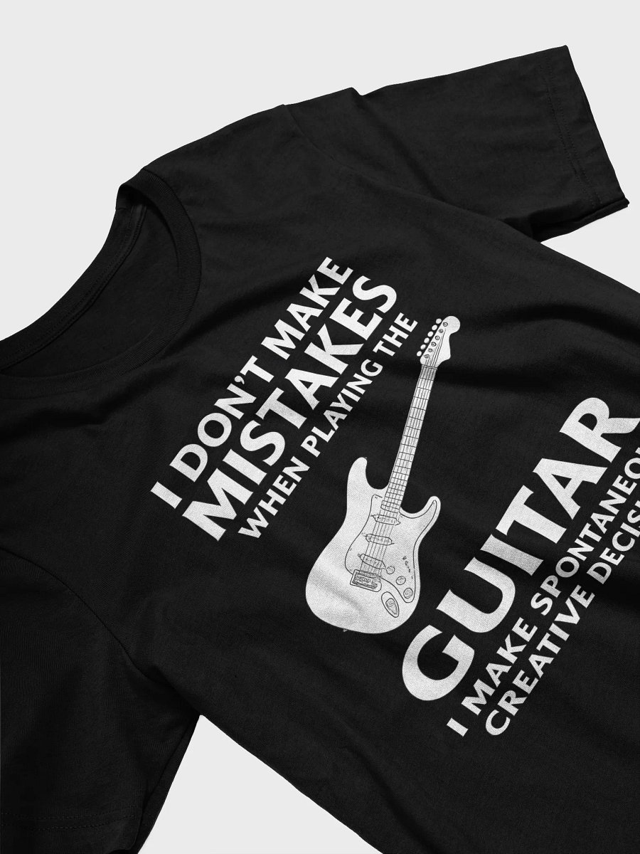 Spontaneous Decisions Guitar T-Shirt product image (2)