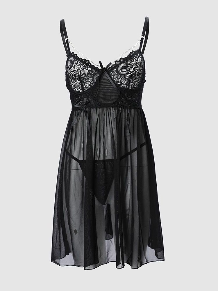 Lace cami slip product image (1)