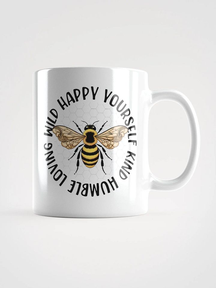 Buzzing Inspirational White Glossy Mug product image (1)