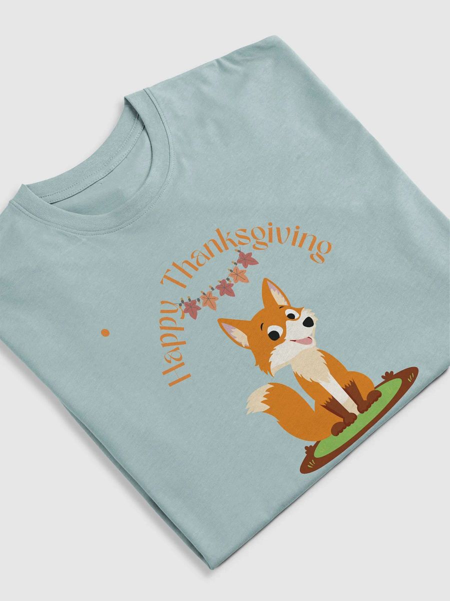 Happy Thanksgiving Smiling Fox Tee product image (26)