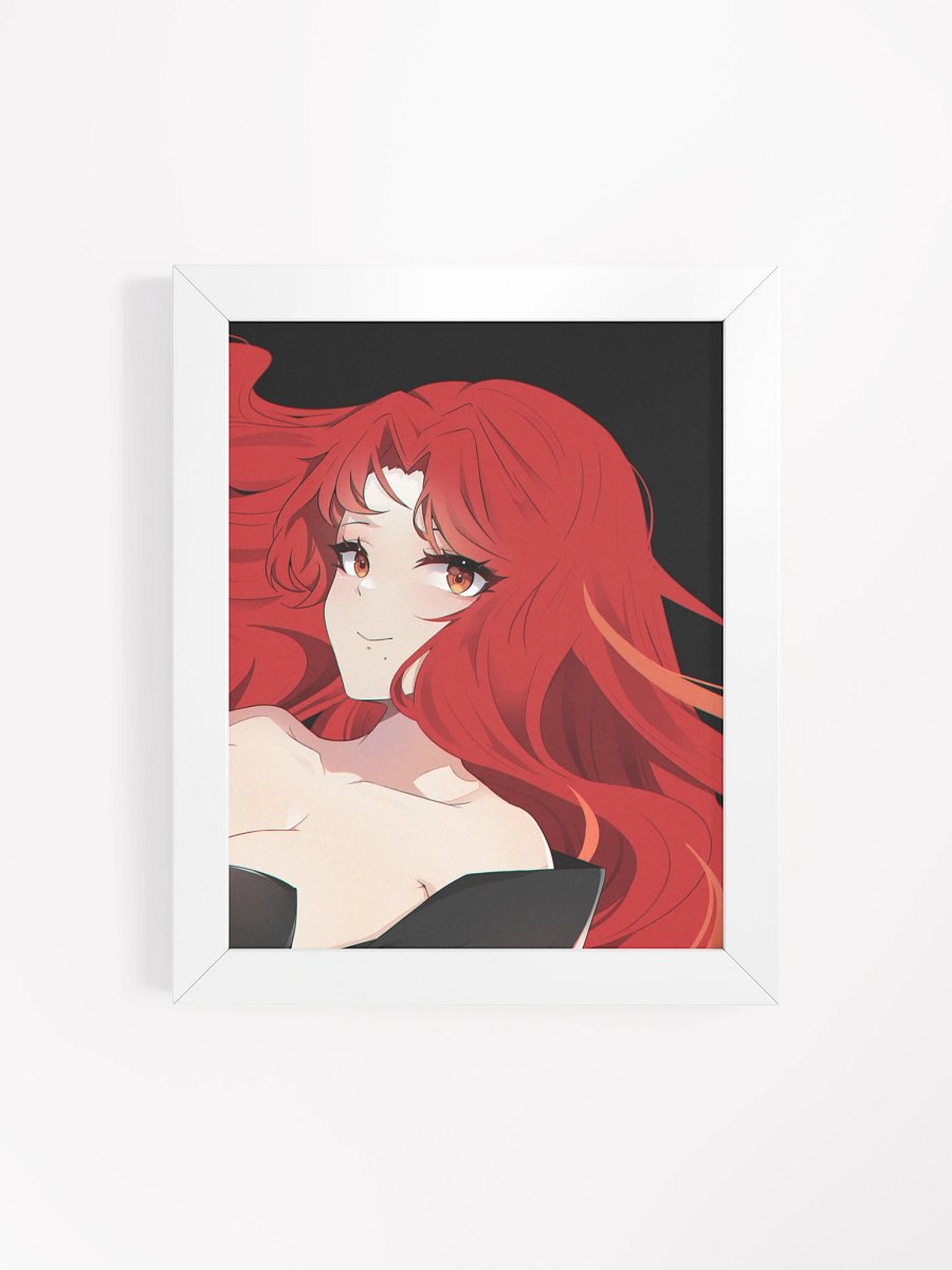 Framed Jihye Print by Catsinni product image (8)