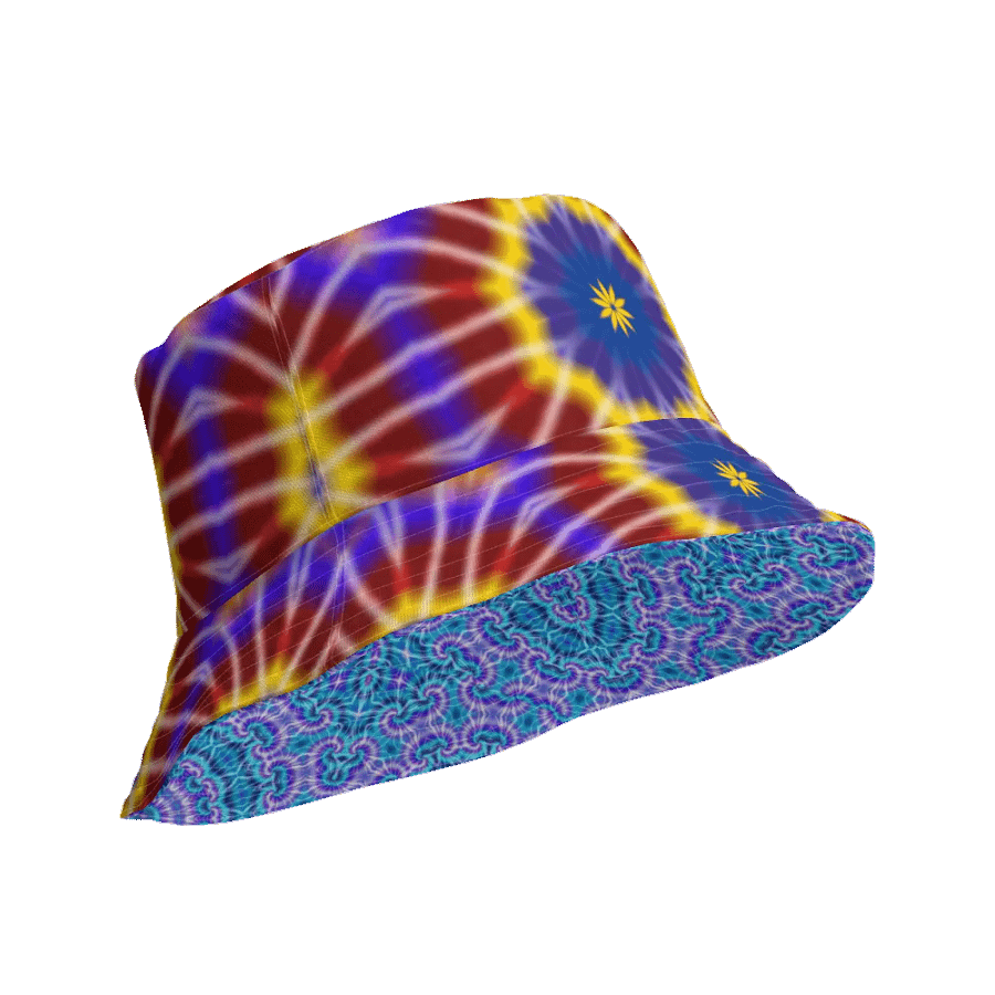 Tie Dye Kaleidoscope Buckethat product image (5)