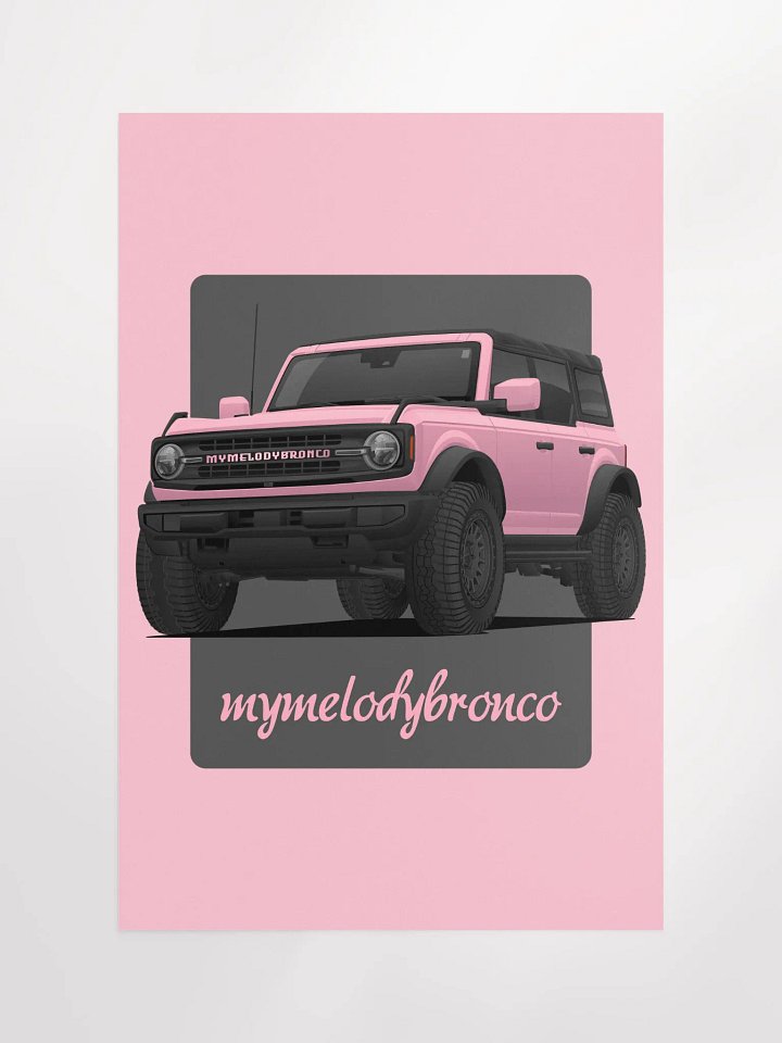Poster - mymelodybronco product image (1)