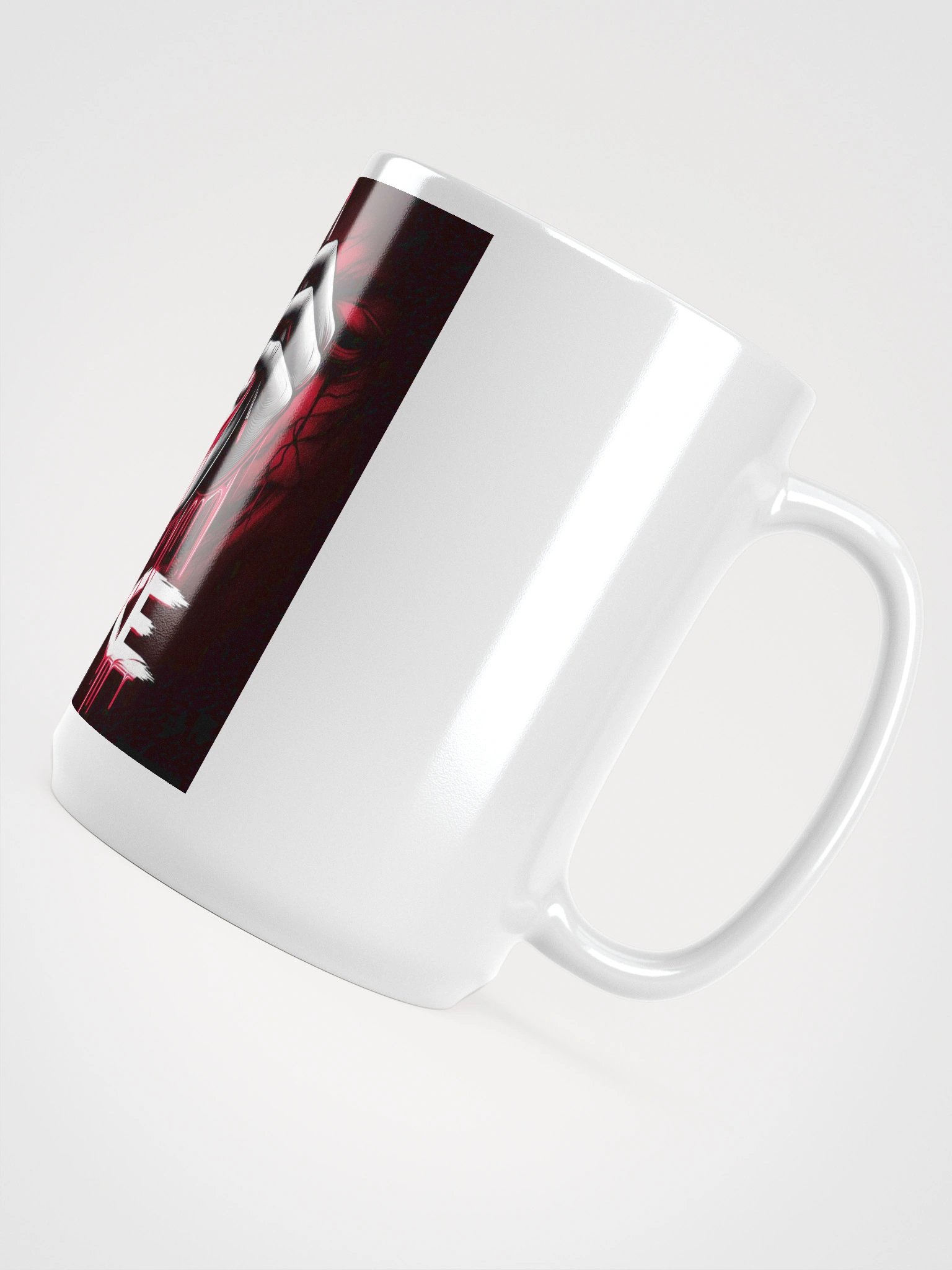Sinister Smile White Glossy Mug product image (4)