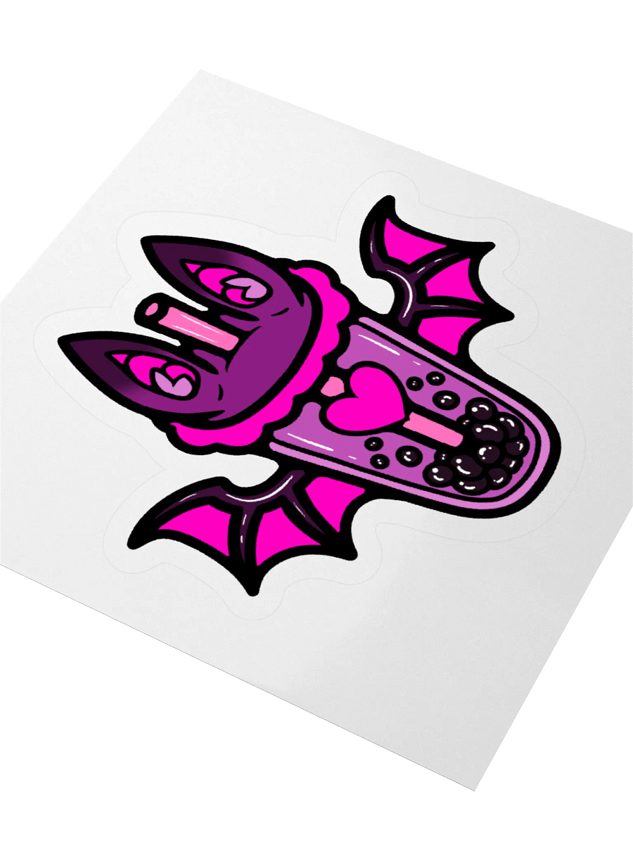MatchaEXE Pink Bobat Sticker product image (7)