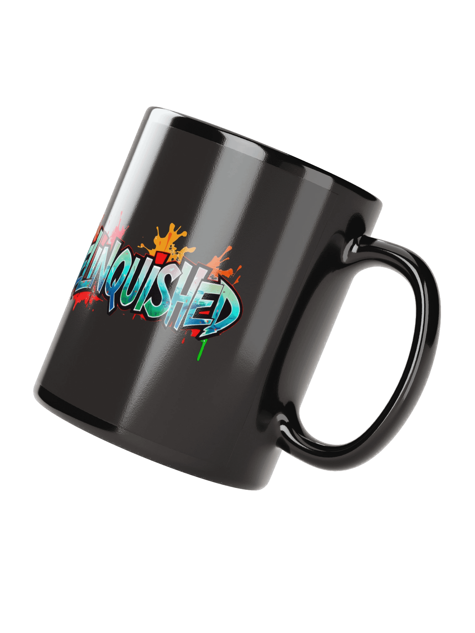 Relinquished Graffiti Black Mug product image (2)