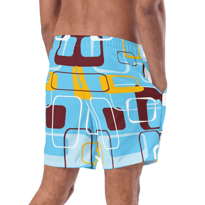 Geometric Design Swim Trunks product image (2)