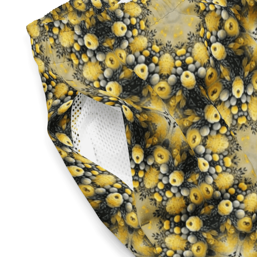 Golden Symmetry Swim Trunks product image (4)