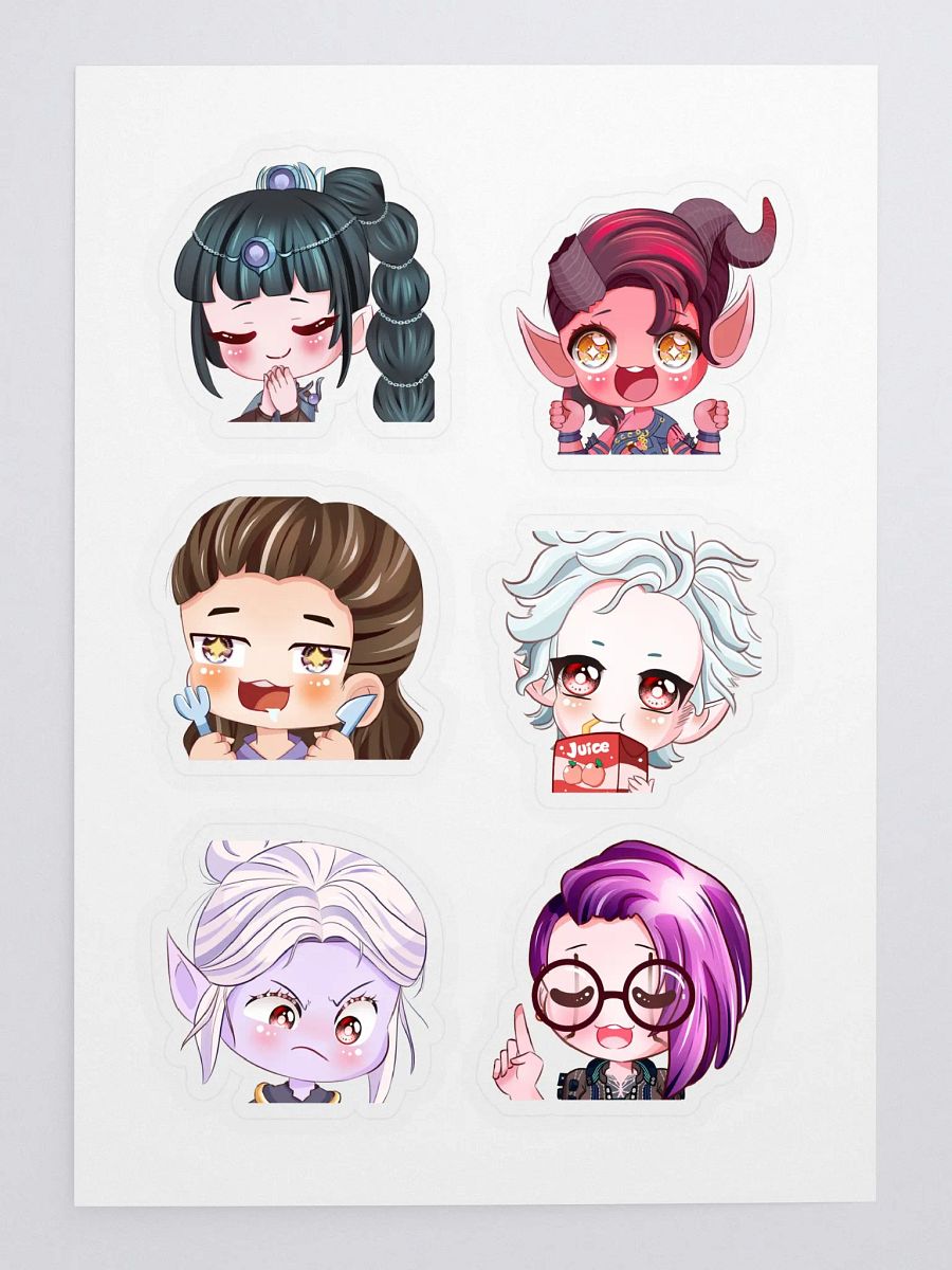 Baldurpunks Sticker Pack product image (3)