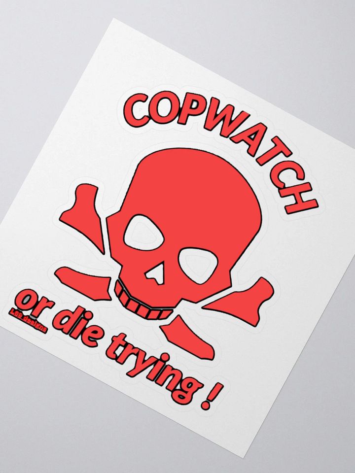 COPWATCH OR DIE TRYING! product image (4)