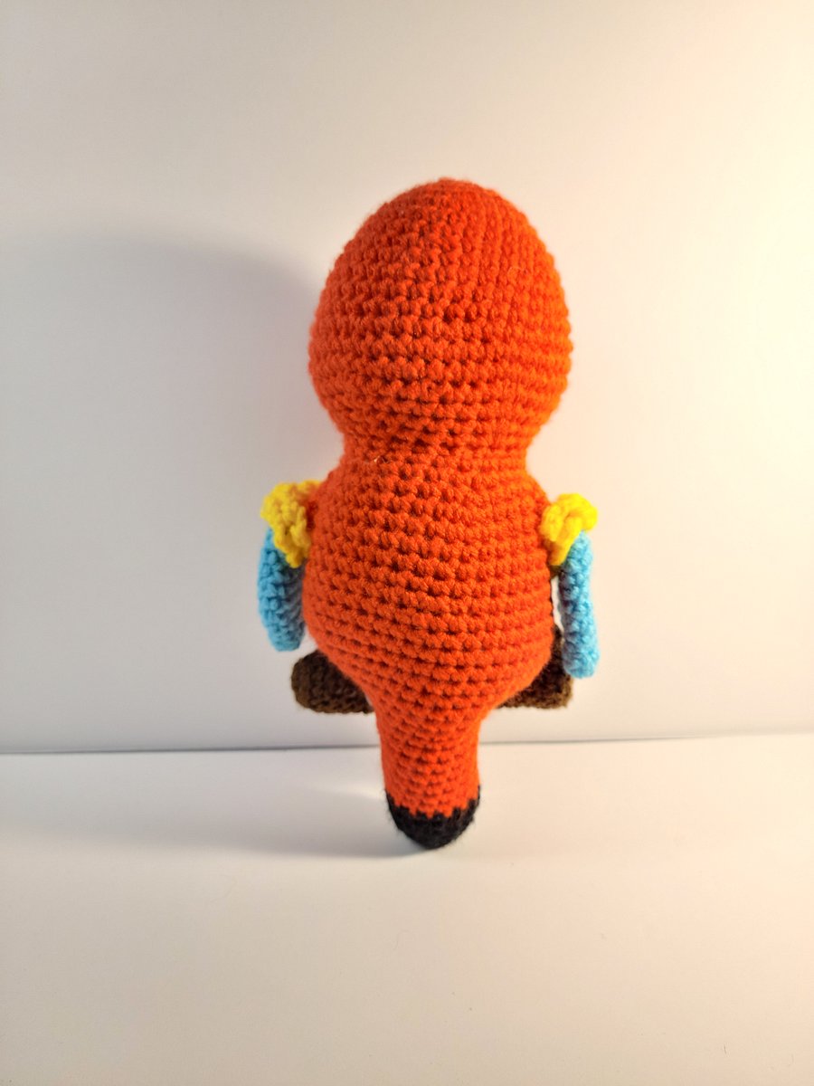 Handmade Amigurumi Parrot Stuffed Animal product image (4)