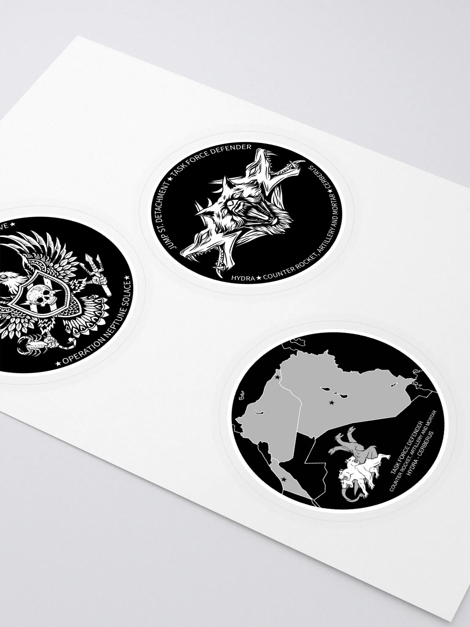 OIR/ONS Coin Sticker Sheet product image (2)