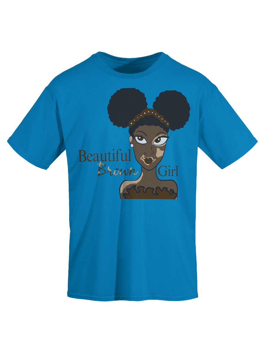 Beautiful Brown Girl Cookies & Cream (Vitiligo) Tee product image (15)