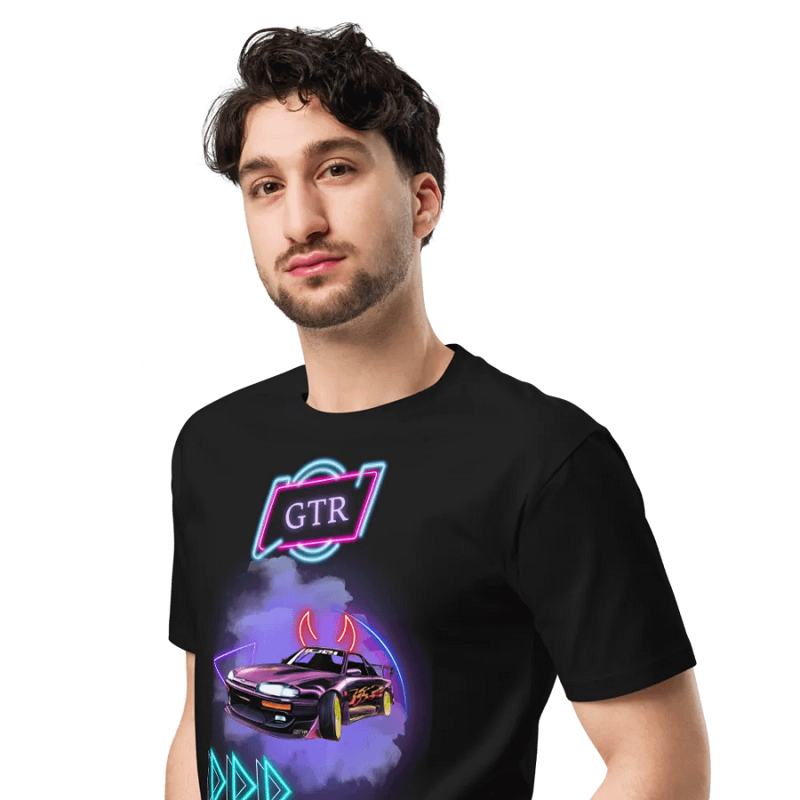 drift car t-shirt product image (4)