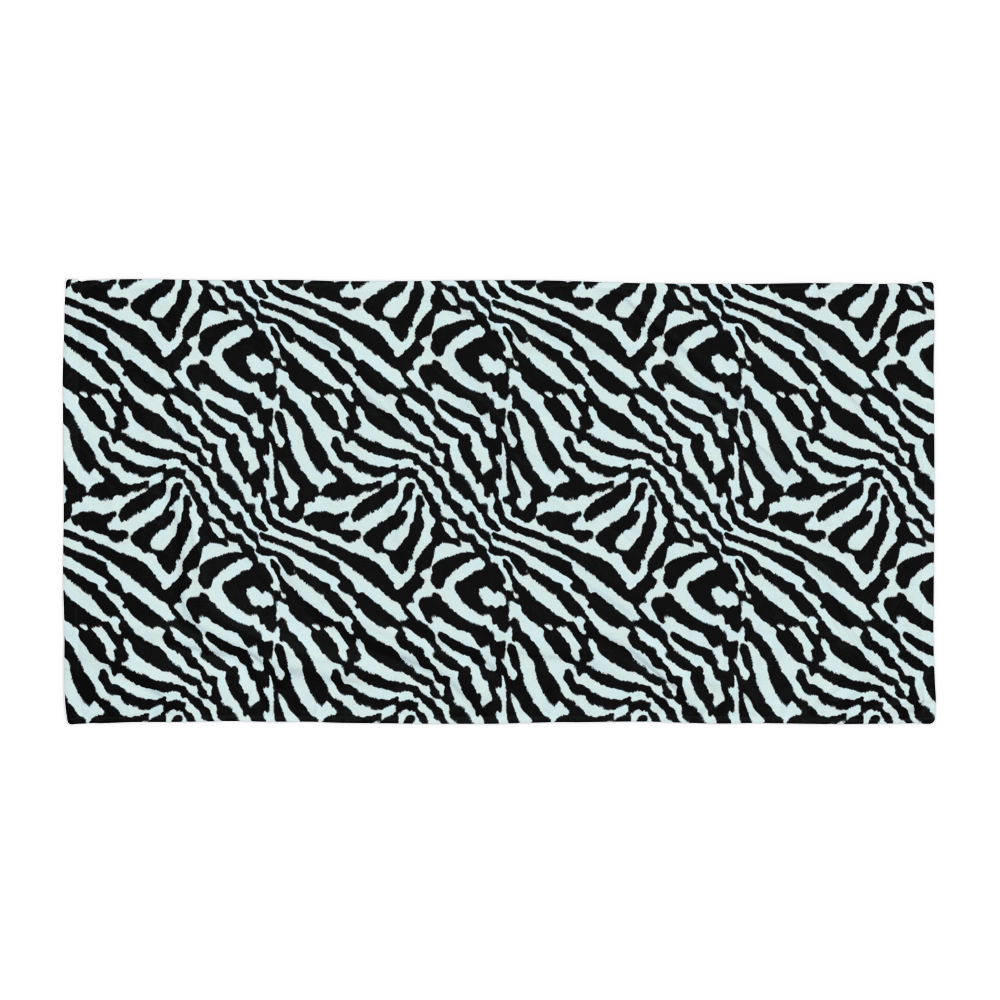 Blue Zebra Towel product image (1)