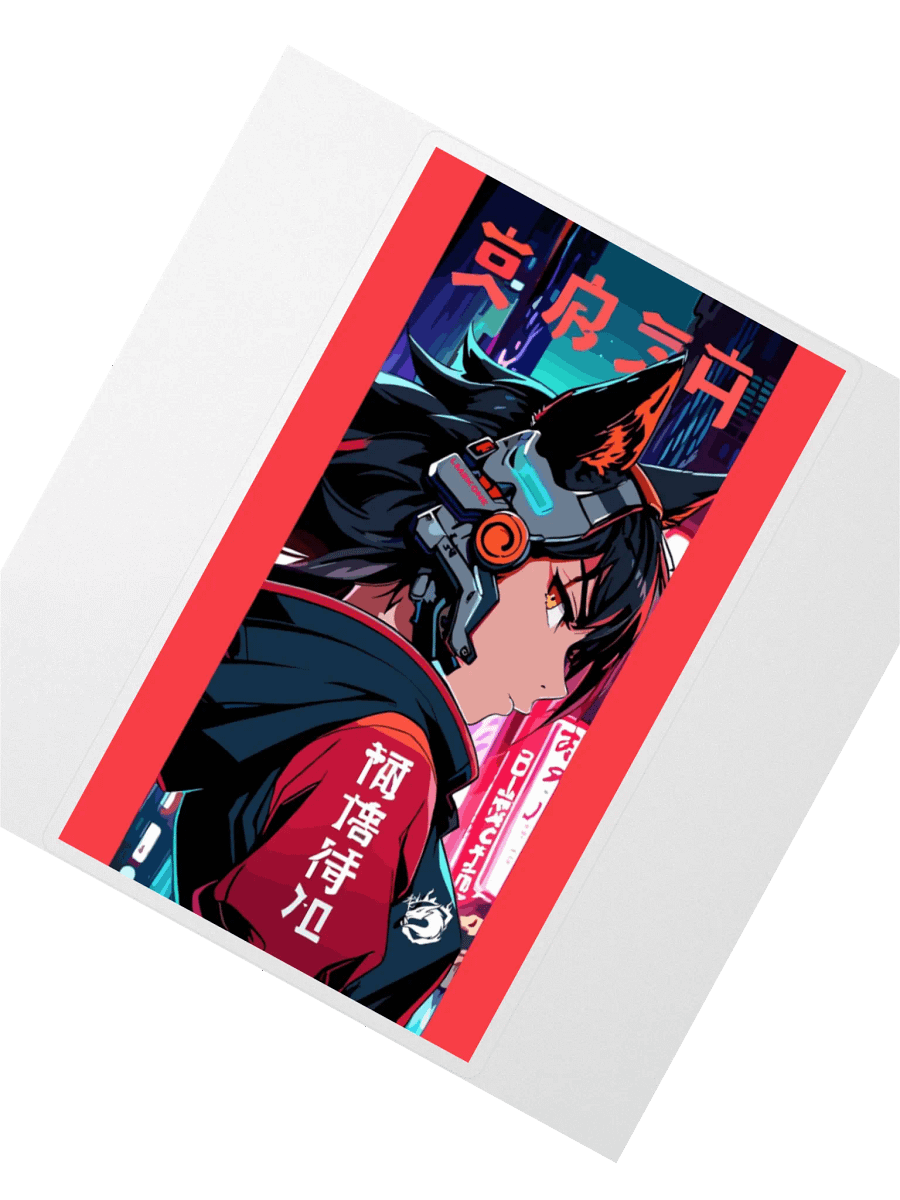 Neon City Cyberpunk Stickers product image (4)