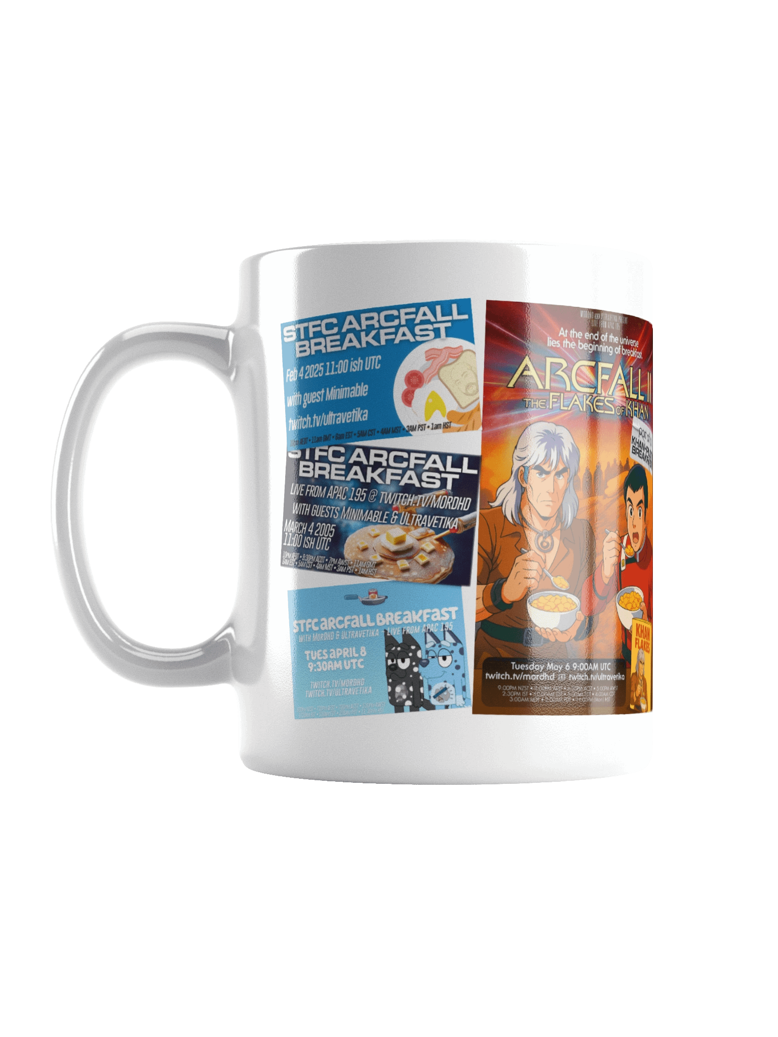 Arcfall Breakfast 2025 Poster Mug product image (1)