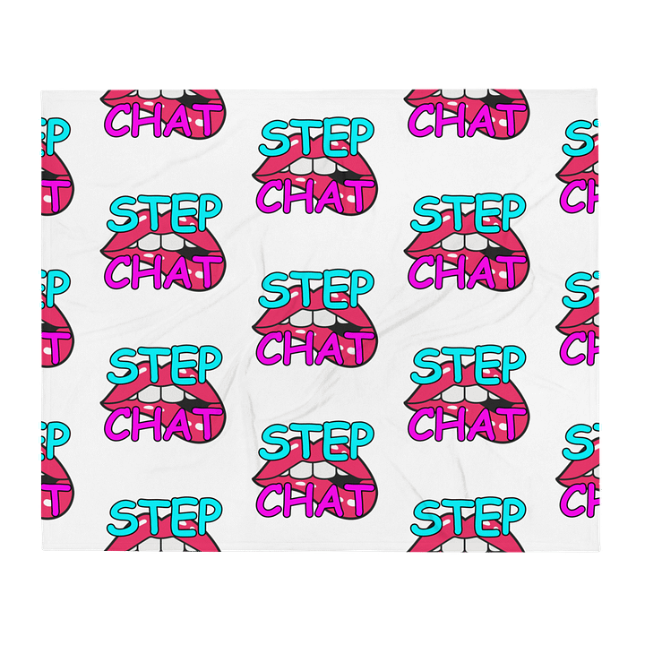 StepChat Throw Blanket w/Pattern product image (1)