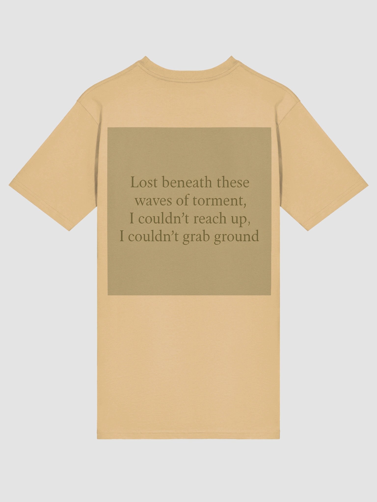 Altarae “Forever Stay” Pocket Tee – Sand Ritual Edition product image (4)