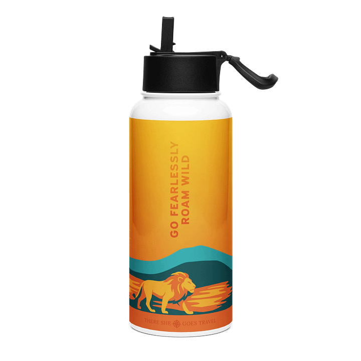 Safari Sunset - Stainless Steel Water Bottle product image (2)