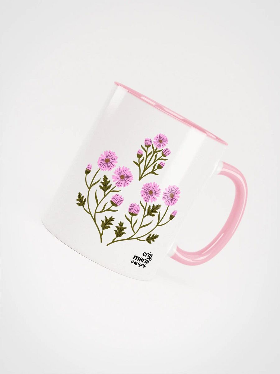 Harmony of Mums - Mug with Color Inside product image (4)